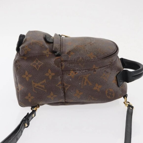 LOUIS VUITTON Monogram Palm Springs MINI Backpack M44873 LV Auth 157354 main image 8